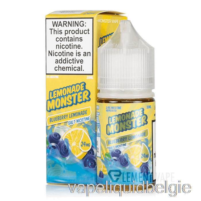 Vape Smaken Bosbessenlimonade - Limonade Monsterzouten - 30ml 24mg